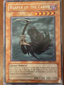 Yu-Gi-Oh! Reaper Of The Cards - LOB-071 - Rare - LP Condition - Image 1