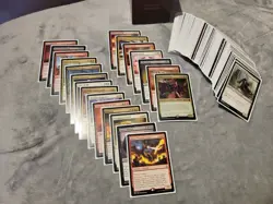 COMPLETE CIB COMMANDER ANTHOLOGY Volume 1 MtG NM/M 4 100 Card Deck Magic WotC - Image 4