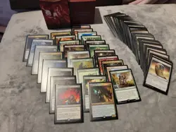 COMPLETE CIB COMMANDER ANTHOLOGY Volume 1 MtG NM/M 4 100 Card Deck Magic WotC - Image 5