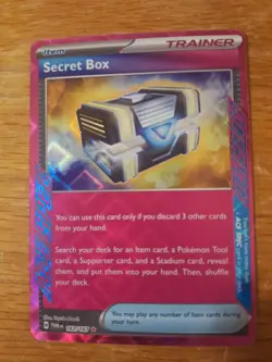 Pokemon TCG Secret Box 163/167 Twilight Masquerade Ace Holo Card Mint! - Image 1