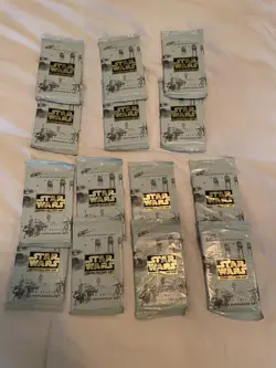 Star Wars CCG | Hoth Limited Edition | Factory Sealed 15 Card Booster Pack x14 - Image 1