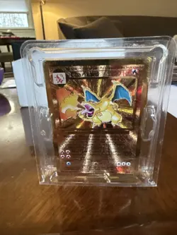 Pokemon TCG Charizard ( Celebrations Metal Card ) Promo #004 / 102 - Image 1