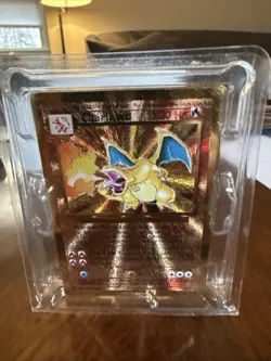 Pokemon TCG Charizard ( Celebrations Metal Card ) Promo #004 / 102 - Image 2