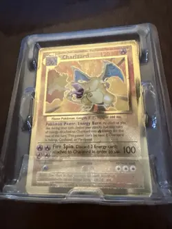 Pokemon TCG Charizard ( Celebrations Metal Card ) Promo #004 / 102 - Image 3