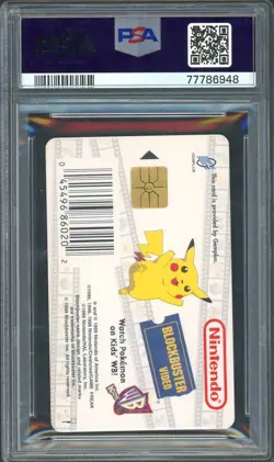 PSA 9 Charmander Blockbuster Video Snap Smart Card Pokemon Card B14 - Image 2