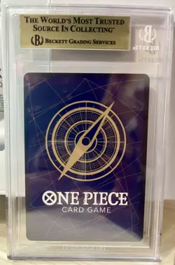 BGS 10 low pop! One Piece Sanji The Best PRB 02 Manga Art Card Japanese - Image 2