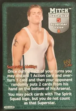 WWE RAW DEAL THE SPIRIT SQUAD 9 CARD LOT - Image 2