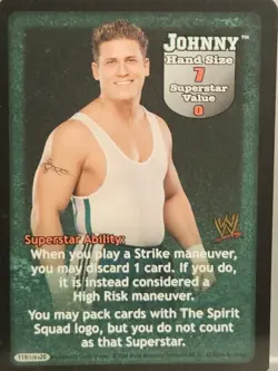 WWE RAW DEAL THE SPIRIT SQUAD 9 CARD LOT - Image 5