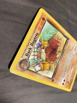 Dark Dugtrio Pokemon TCG Card: Team Rocket Non-Holo 1st Edition #23/82 NM 2000 - Image 4