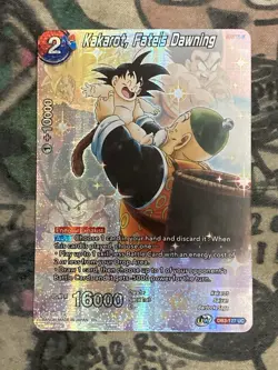 Dragon Ball Super CCG Kakarot Fate’s Dawning DB3-127 Foil Card NM Rare - Image 1