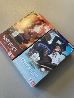 Lot of 2 One Piece Card Game Special DON Sets Vol. 2 + 3 Ace Sabo Boxes TCG NEW - Image 3
