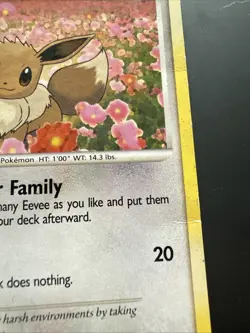 Eevee 62/100 Common Non-Holo Majestic Dawn Pokemon Card 2008 HP - Image 3