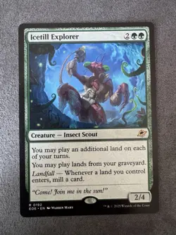 Icetill Explorer Edge of Eternities Magic: The Gathering Card Mint Condition - Image 1