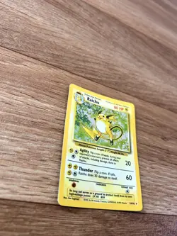 Pokemon TCG Raichu & Nidoking Base Set Holo Rare Card 14/102 Vintage 1999 - Image 2