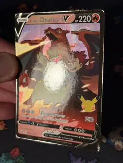 Pokemon Cards Lance’s Charizard V SWSH133 Celebrations Promo - (NM) #3 - Image 3