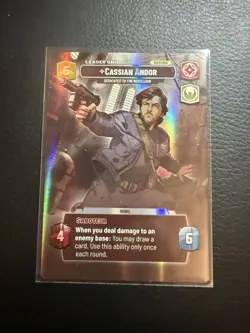 Star Wars Unlimited Cassian Andor Showcase Card #263 (SOR) Near Mint - Image 2