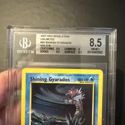 Shining Gyarados - BGS 8.5 - Holo Card Neo Revelation 65/64 - 2001 Pokemon TCG - Image 2