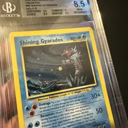 Shining Gyarados - BGS 8.5 - Holo Card Neo Revelation 65/64 - 2001 Pokemon TCG - Image 3
