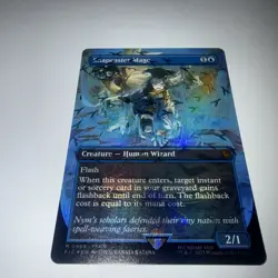 CHOCOBO Snapcaster Mage Borderless Chocobo Track Foil Magic Final Fantasy 467 🔮 - Image 1