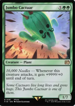 Jumbo Cactuar, 191, FIN, Normal - Image 1