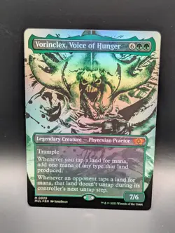MTG - Vorinclex, Voice of Hunger - FOIL BORDERLESS - Legendary Creature - MUL 29 - Image 1