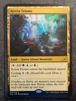 Ketria Triome - Ikoria: Lair of Behemoths (MTG) - Image 1