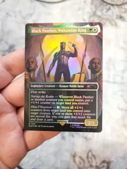Black Panther Wakandan King Mtg Foil - Image 1