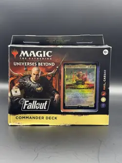 Magic The Gathering MTG Universes Beyond Fallout Commander Deck Hail Caesar - Image 1