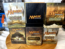 MTG LOT 6 EMPTY FAT PACK / BUNDLE BOXES MAGIC THE GATHERING - Image 1