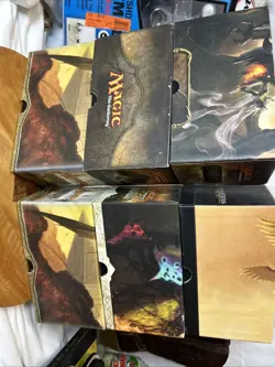 MTG LOT 6 EMPTY FAT PACK / BUNDLE BOXES MAGIC THE GATHERING - Image 3