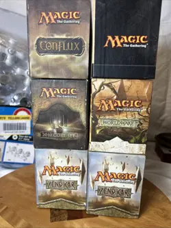MTG LOT 6 EMPTY FAT PACK / BUNDLE BOXES MAGIC THE GATHERING - Image 4