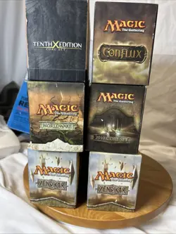MTG LOT 6 EMPTY FAT PACK / BUNDLE BOXES MAGIC THE GATHERING - Image 5
