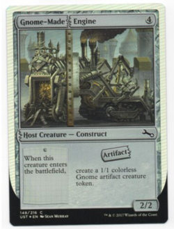 MTG: 3X Gnome-Made Engine - FOIL - Unstable - Uncommon - New - NM/M - Image 1