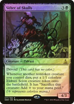 Oath of the Gatewatch MTG Foil Sifter of Skulls Magic - Image 1
