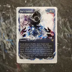 MTG Alter - Etched Foil Day's Undoing by RockyAlters - Image 1