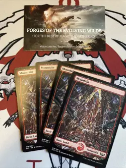 MTG Streets of New Capenna - SNC - Mountain (278) x4 4x 4 - Pack Fresh! - Image 1