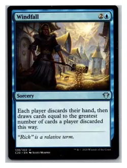 Commander 2020 #128 Windfall - Image 1