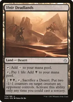 Ifnir Deadlands 1x MtG Hour of Devastation SP/NM - Image 1