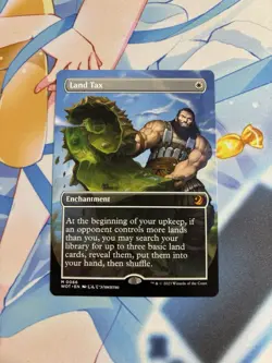 Land Tax (Anime Borderless) Wilds of Eldraine: Enchanting Tales Regular - LP - Image 1