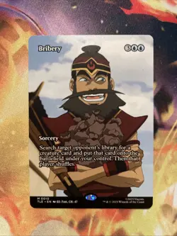 MTG - Bribery - Borderless Mythic #10 - Avatar: The Last Airbender (TLE) NM - Image 1