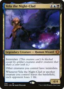 MTG Vela the Night-Clad - Starter Commander Decks #256 - Image 1