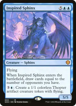 MTG Inspired Sphinx - Starter Commander Decks #055 - Image 1