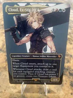 Cloud, Ex-SOLDIER (Borderless) Commander: Final Fantasy Regular - Image 1