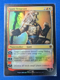 Ajani Vengeant, Foil, Duel Decks, Magic the Gathering, MTG - Image 1