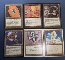 Mtg Winter Orb,gustha's Scepter,urza's Bauble,ensnaring Bridge,ankh Of Mishra, - Image 1