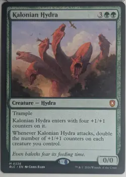 Kalonian Hydra - 0226 Mythic - Bloomburrow Commander MTG - Image 1