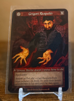 Sorcery Contested Realms - Gothic - Grigori Rasputin NM - Image 1
