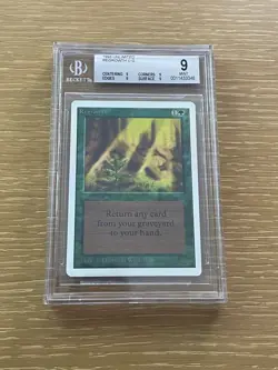 MTG Unlimited Regrowth BGS 9 Mint Quad - Image 1