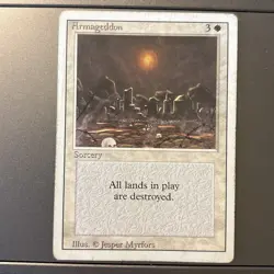 Magic The Gathering Armageddon Revised Edition MTG SORCERY - Image 1
