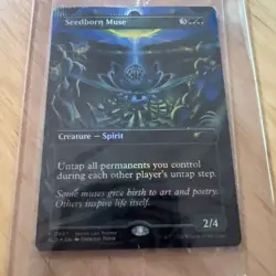 Crimped Misprint Seedborn Muse Secret Lair Drop Foil Mtg - Image 1